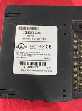 GEFanuc输出模块IC693MDL741G，12/24--议价商品