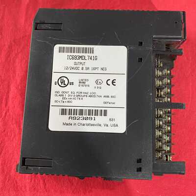 GEFanuc输出模块IC693MDL741G，12/24--议价商品