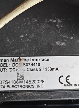 议价触控屏幕DOP-B07S410 输入电压DC24V Cl