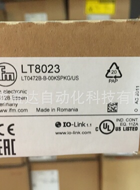寻IIFM易福门传感器LT8022LT8023