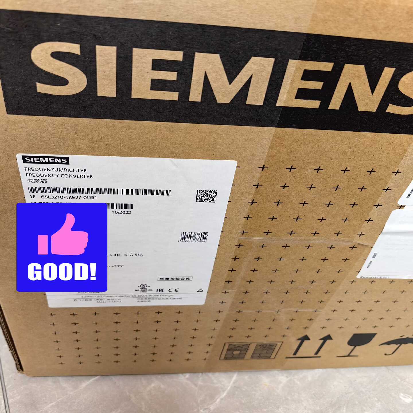 6SL3210-1KE27-0UB1变频器37KW询价