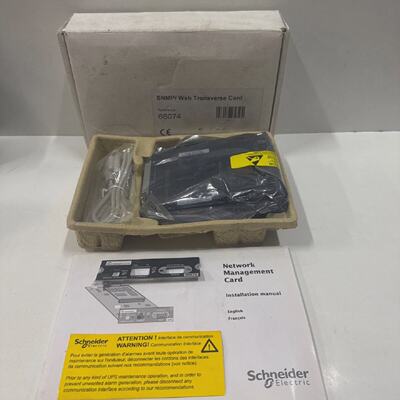 Schneider Electric 66074 SNMPWeb Transverse Card