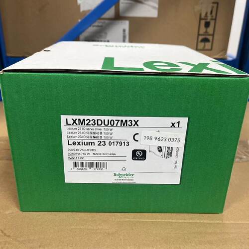 议价Schneider伺服驱动器LXM23DU07M3X 750W施耐德驱动器 原装现