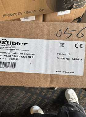 【全新Kbler绝对多圈编码器8.F5863.122--议价商品