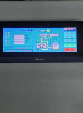 英威腾触摸屏TC070A1正常使用实物图片，想要可询价