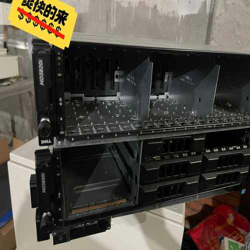 戴尔MD3800i MD3820i存储 网络存储机柜双电源，议价