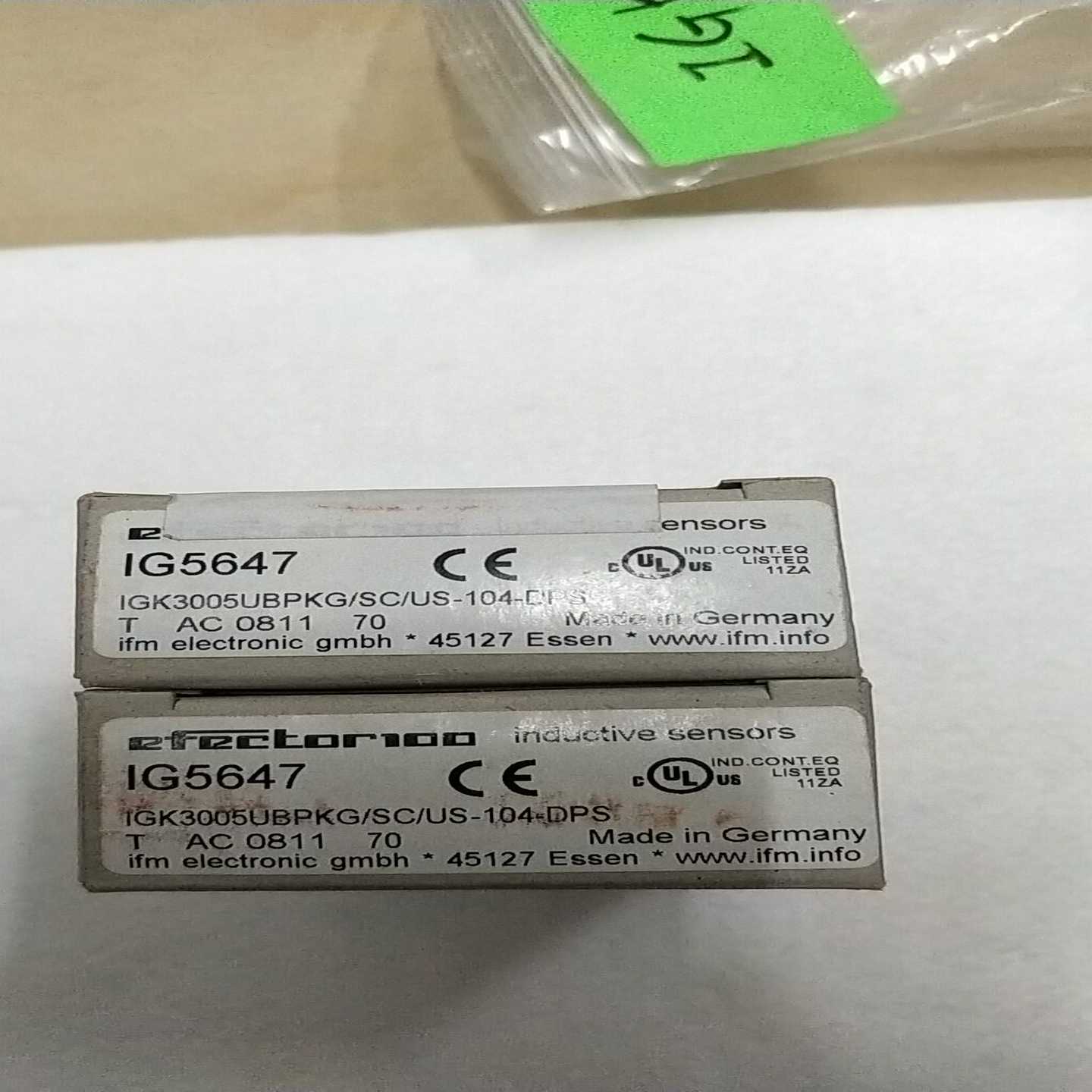 全新易福门IFMIG5647现货*--议价商品