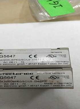 全新易福门IFMIG5647现货*--议价商品