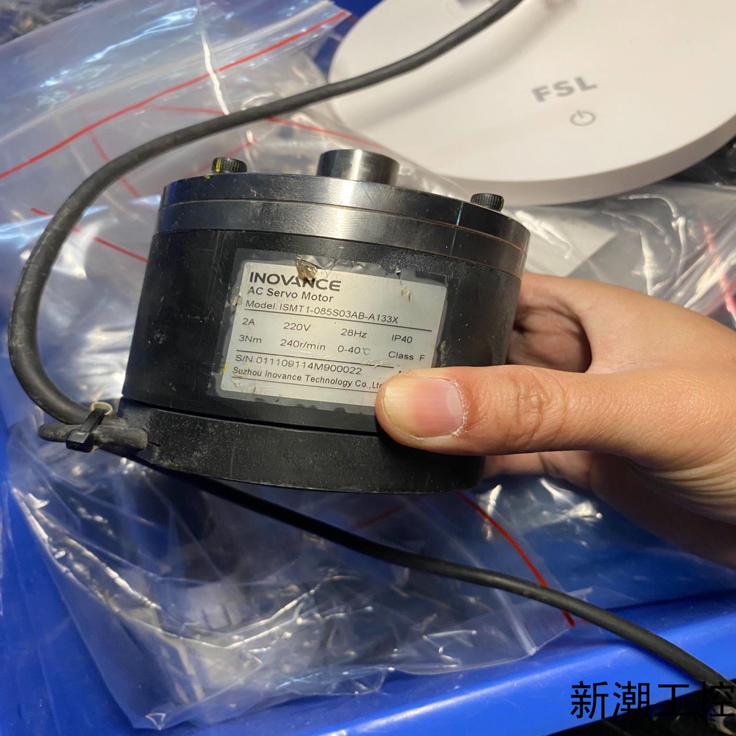 汇川1221直驱DD马达ISMT1-085S03AB-议价商品