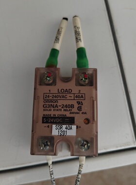 欧姆龙固态继电器24240VAC10A3个议价