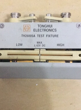同惠TH26005A电桥测试夹具询价