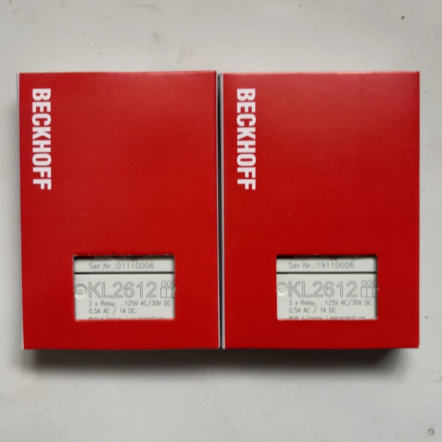 倍福模块KL2612原装正品包装齐全实物拍摄现货