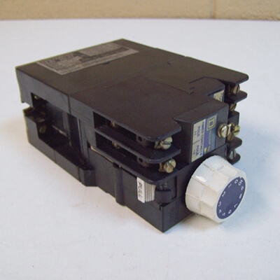 SQUARE D 8501L020 SER. A  INDUSTRIAL CONTROL RELAY W ADJUSTA