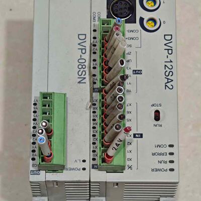 台达PLC型号DVP-12SA2，DVP-08SP，成色—议价