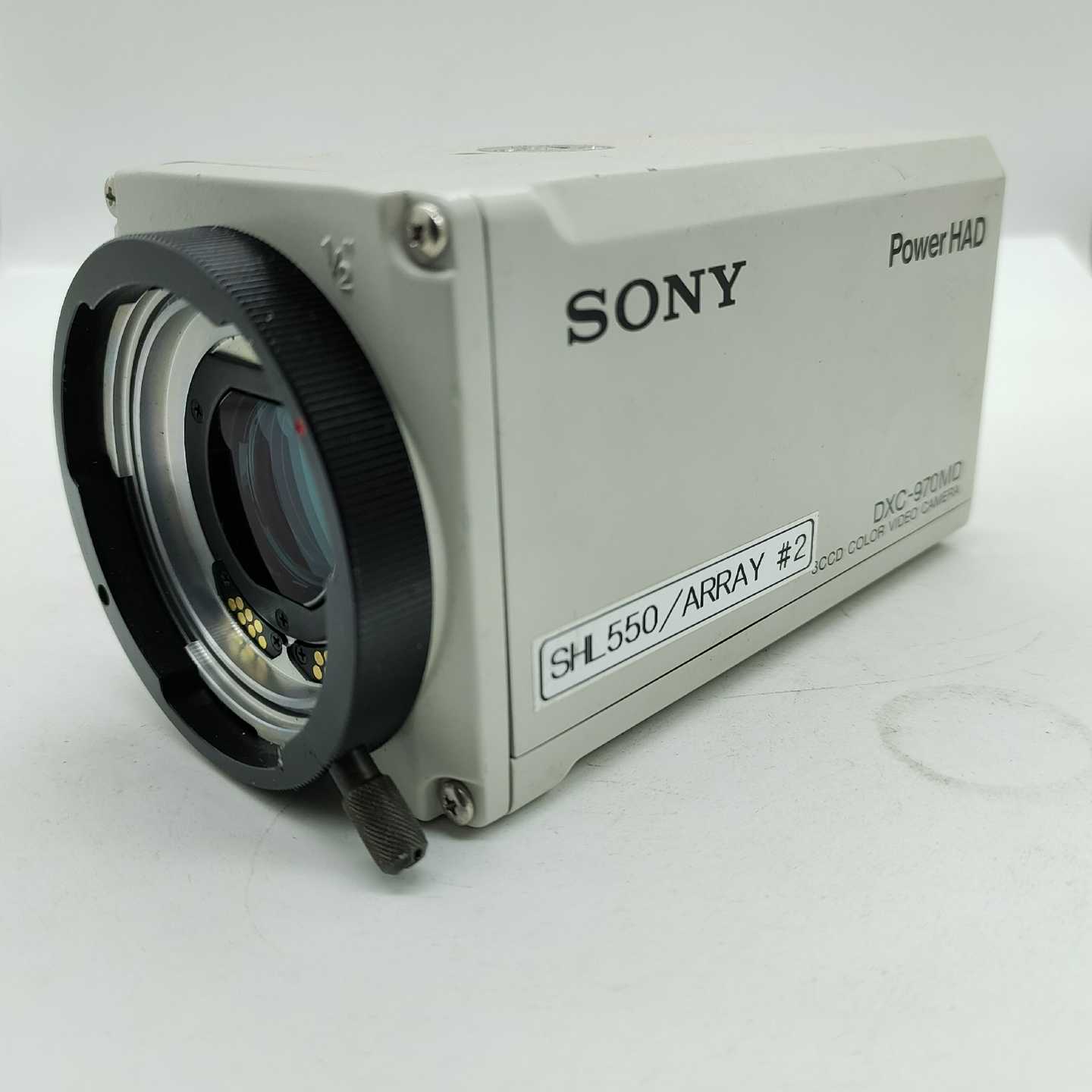 询价SONY/索尼DXC-970MD工业彩色相机，3CCD摄像机