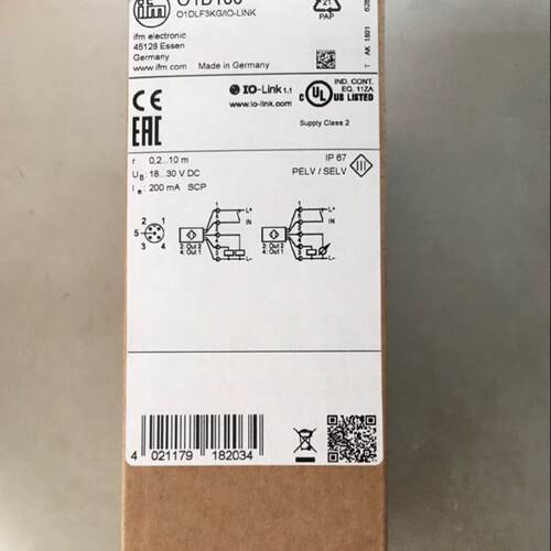 议价O1D100 01D100 O1D101激光测距感测器O1DLF3KG/IO-LINK德国易