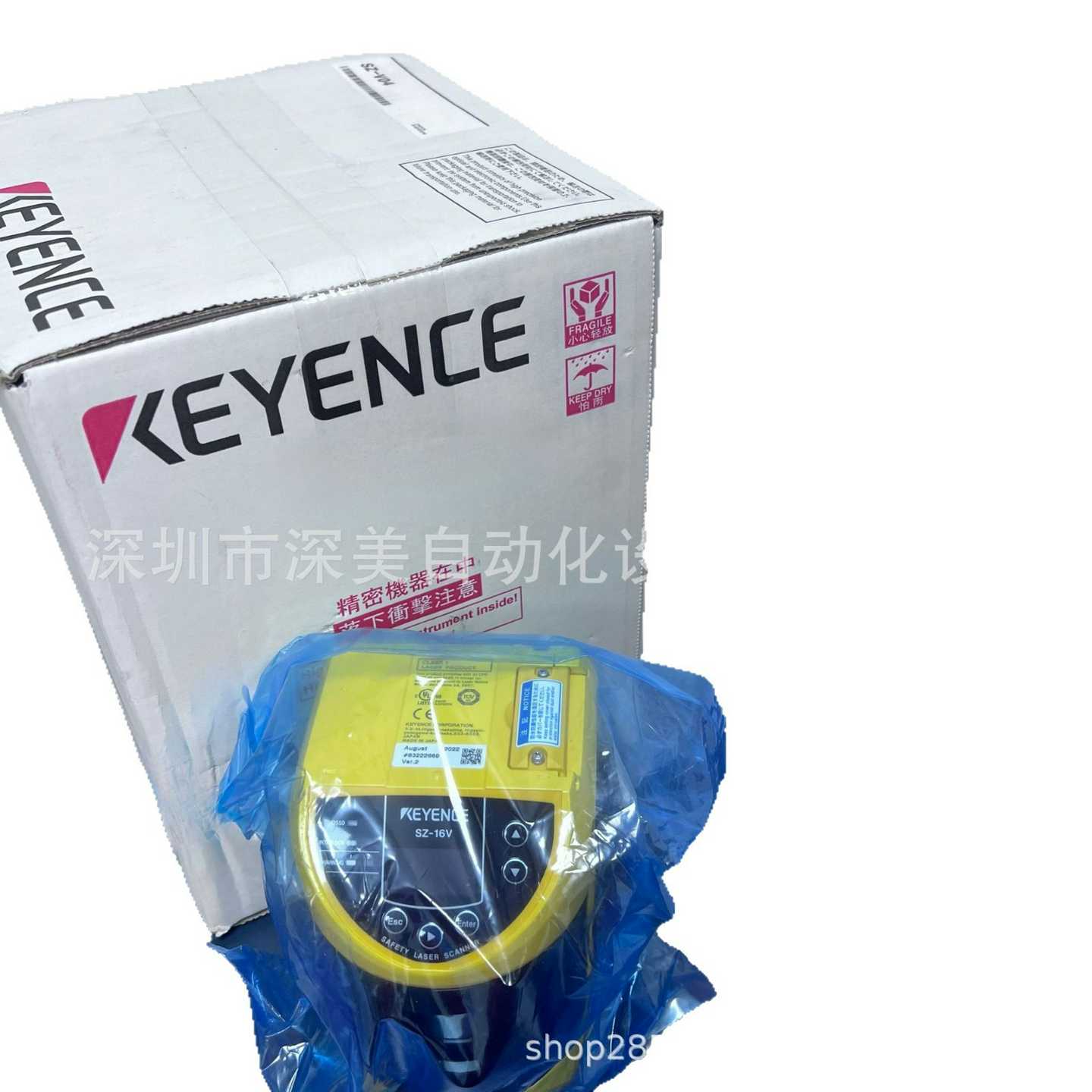 电缆SZ-P10PMmSZ-P10PS基恩士KEYENCE安全激光扫描仪配件全套可