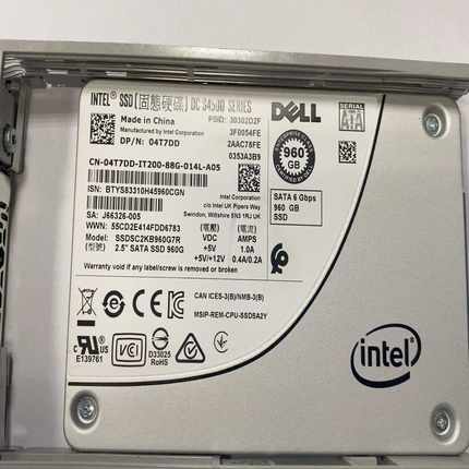 intel DC S4500 960GB SATA英特尔企业--议价商品