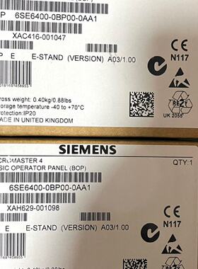 6SE64000BP000AA1全新原装MM440变频器