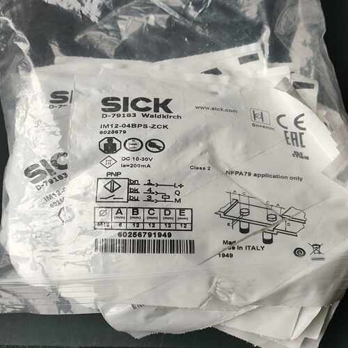 德国SICK传感器IM12-04BPS-ZCK货号60256适用