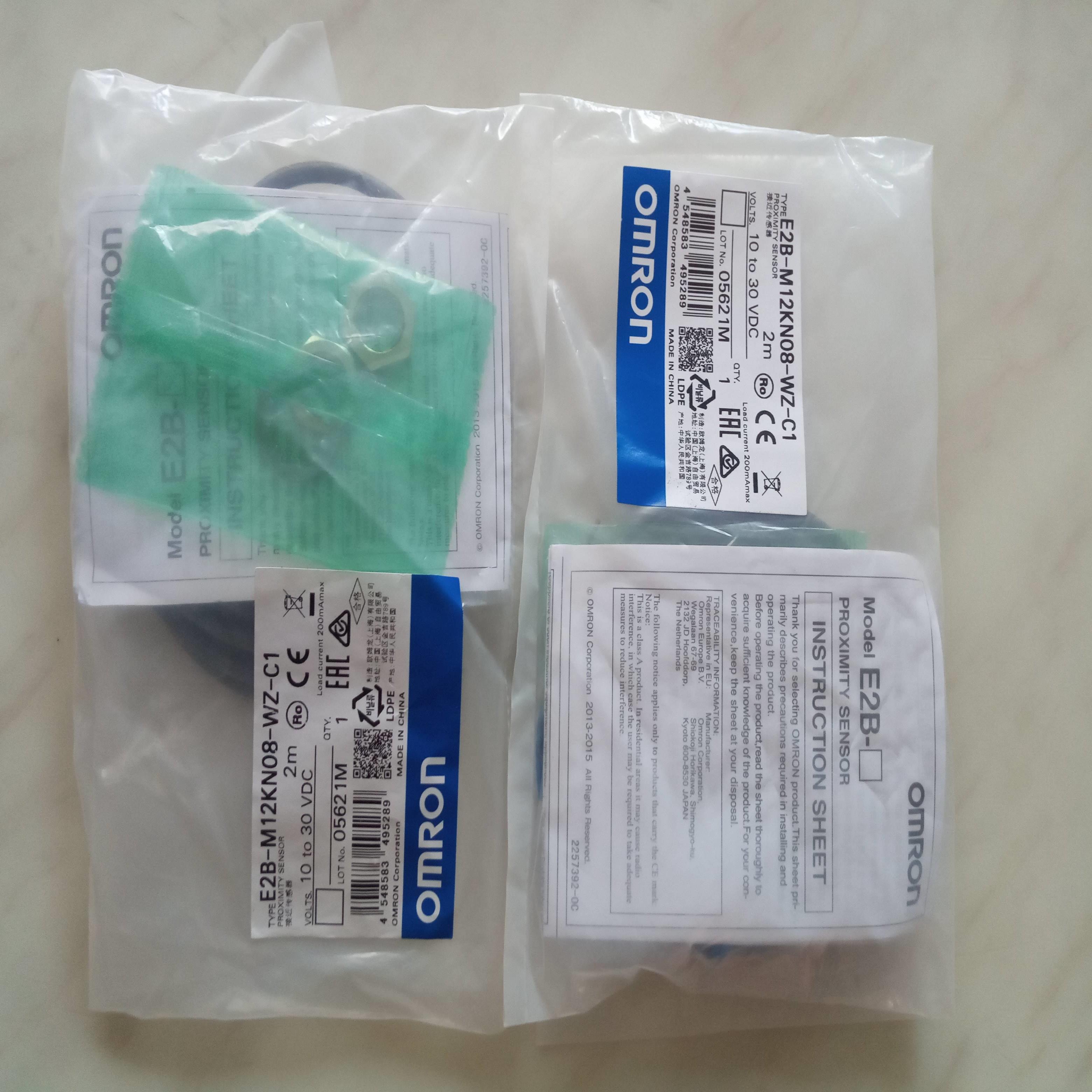 配件欧姆龙E2B-M12KN04 05 08-M1 WZ-C1 B1接近开关 光议价