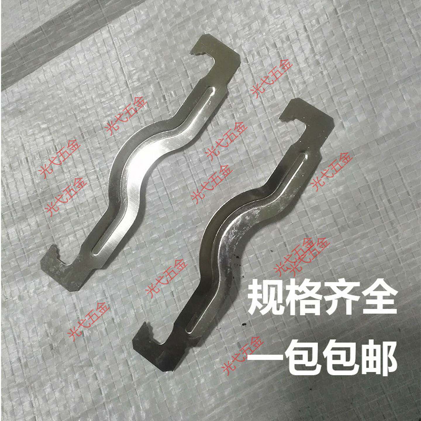 KBG弹簧卡片20管卡25蝴蝶卡JDG电线 线管固定丝杆吊卡不锈钢吊筋