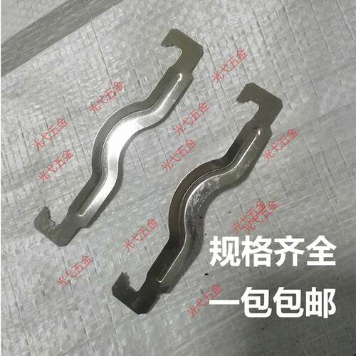 KBG弹簧卡片20管卡25蝴蝶卡JDG电线 线管固定丝杆吊卡不锈钢吊筋