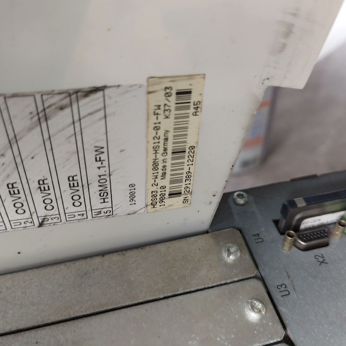 询价-HDS03.2W100NHS1201FW力士乐伺服驱 - 实物图