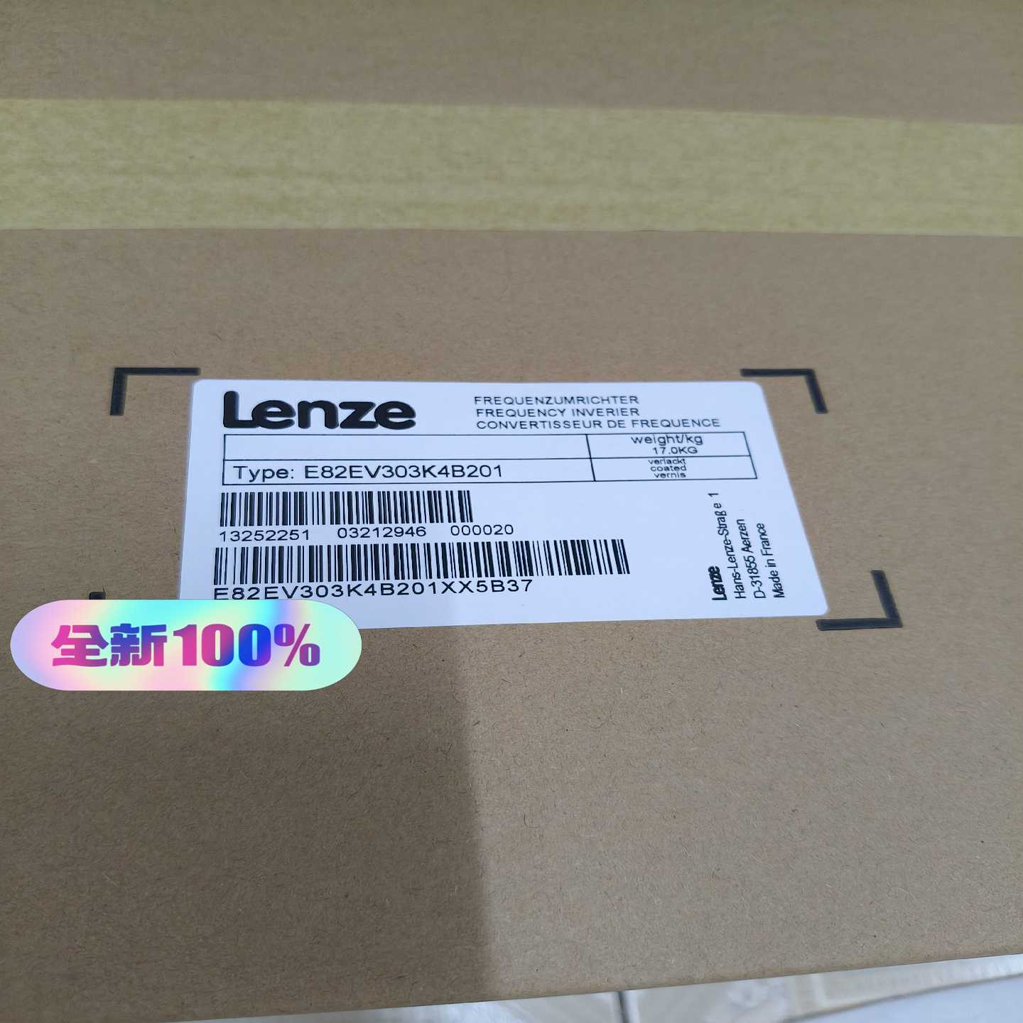 (工仔机械)伦茨驱动器E82EV223K4B201       E82E