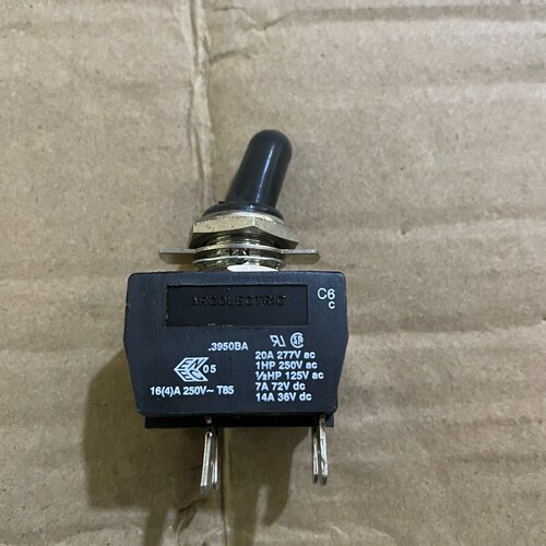 【询价】英国Arcolectric 3950BA 4脚2档摇臂钮子开