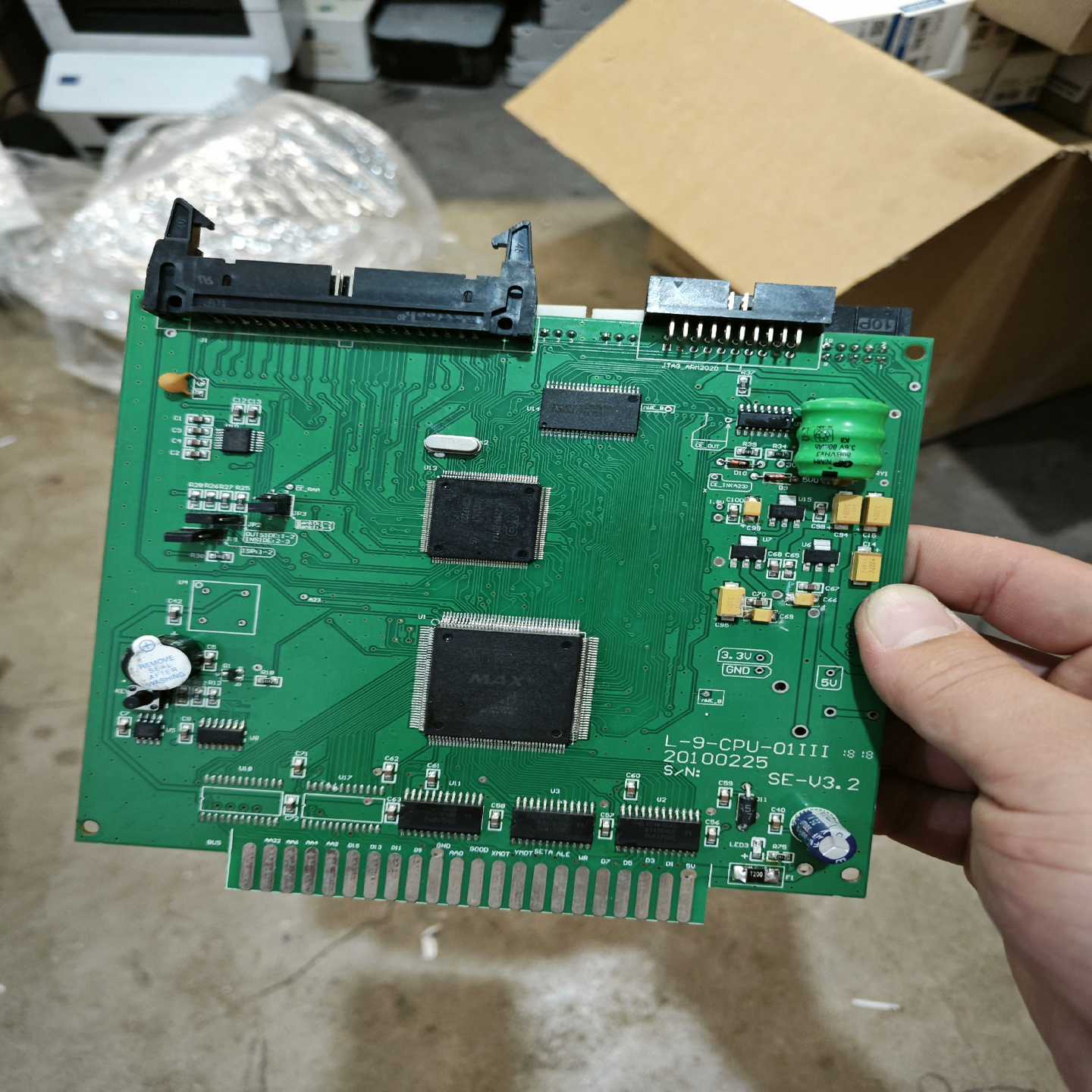 L-9-CPU-0III,实物图 功能完好，需要的私聊-询价客服