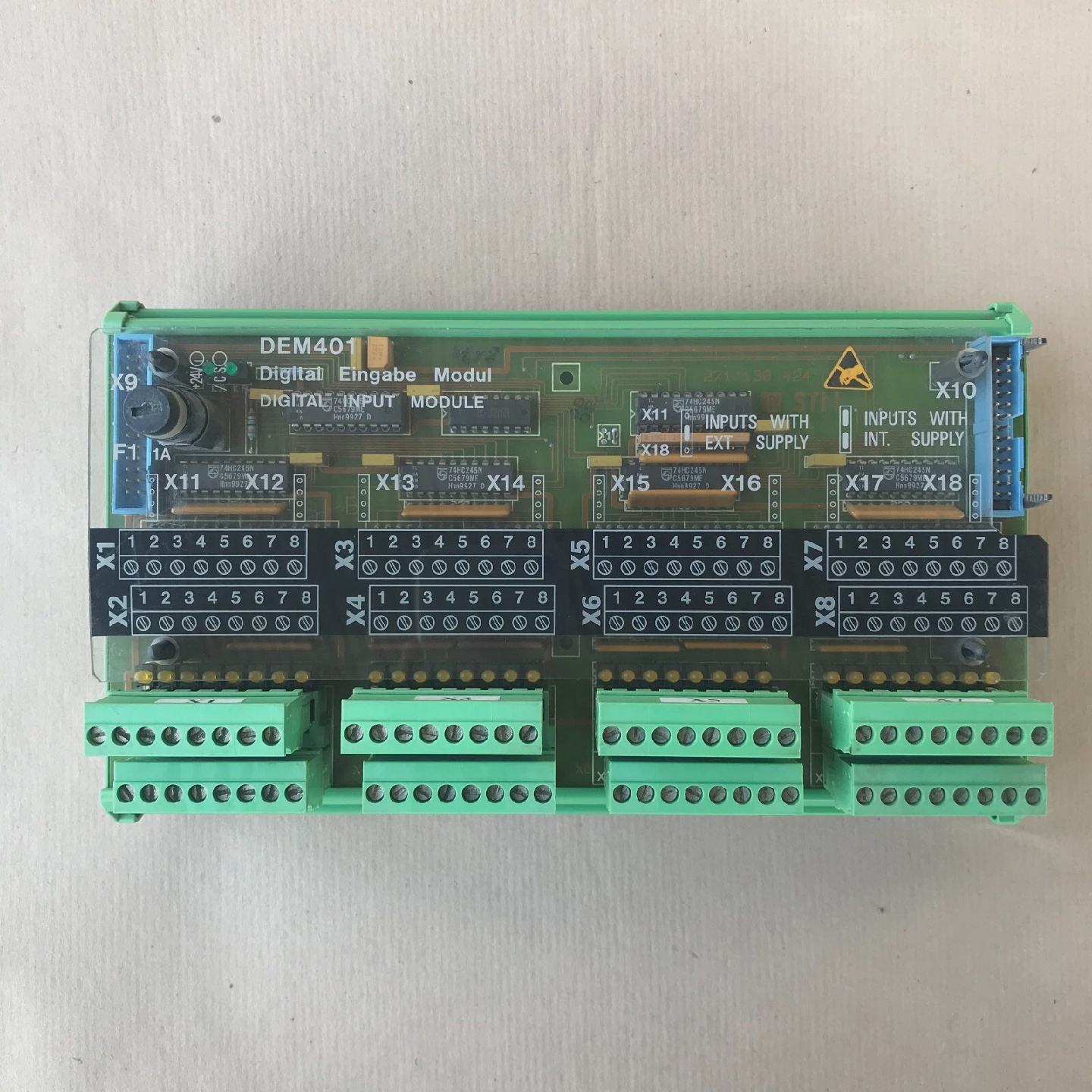 LYNGSOE MARINE DEM401 DIGITAL INPUT MODULE 962.004.600 271.1 - 实物图
