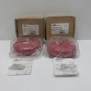 Menge 2PCS Cooper Wheelock MBG624R 6  Motor BellRed 24VDC Si