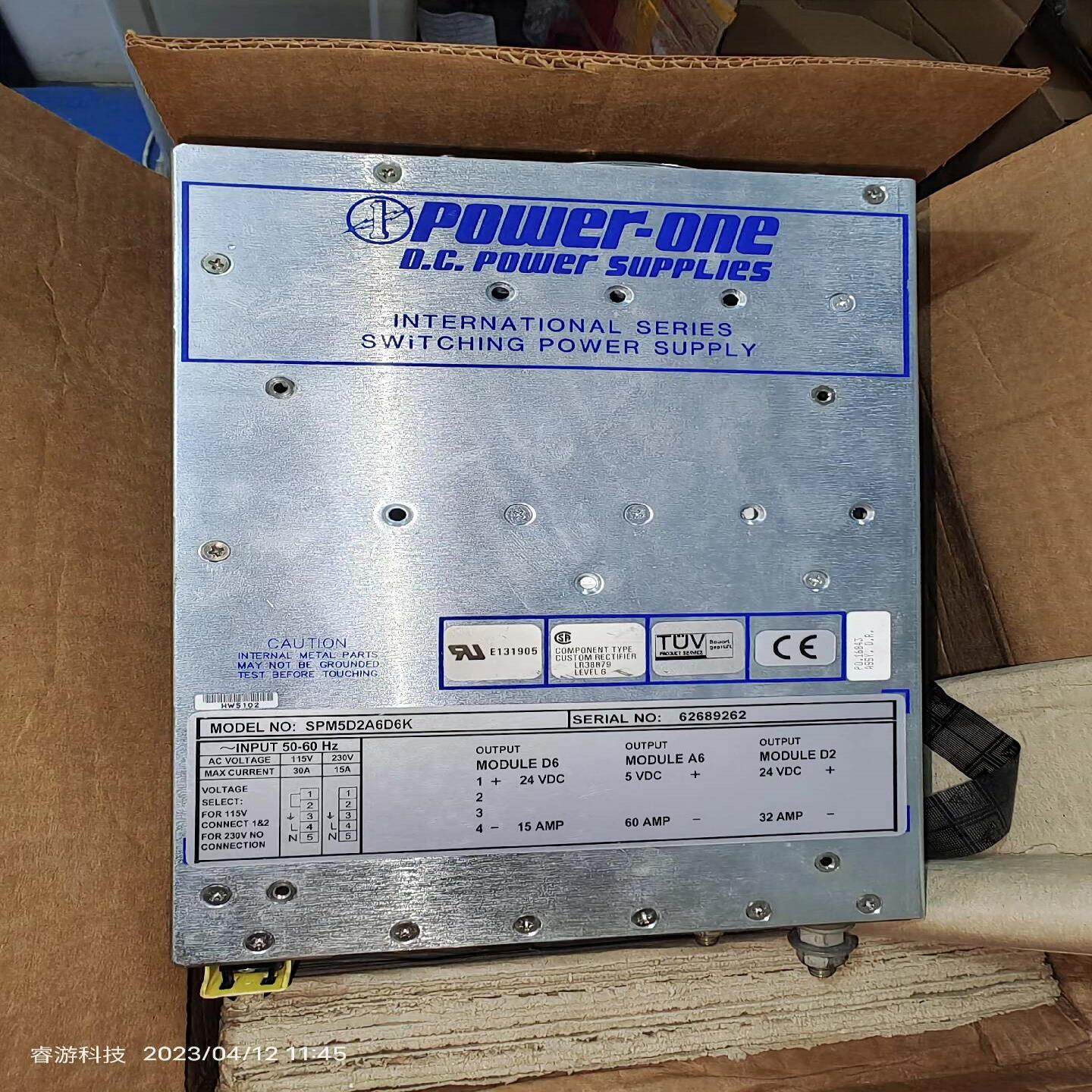 【请询价】Power-One电源九成新SPM5D2A6D6K电源