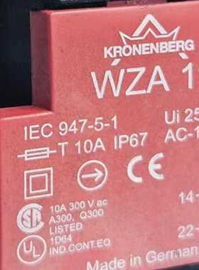 咨询-德国/KRONENBERG安全开关WZA11AC-15