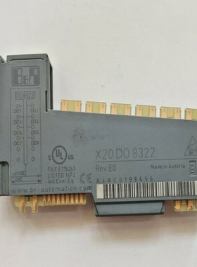 B&RAUTOMATIONX20-DO-8322I/OMODULE24VDCX20DO8322*30