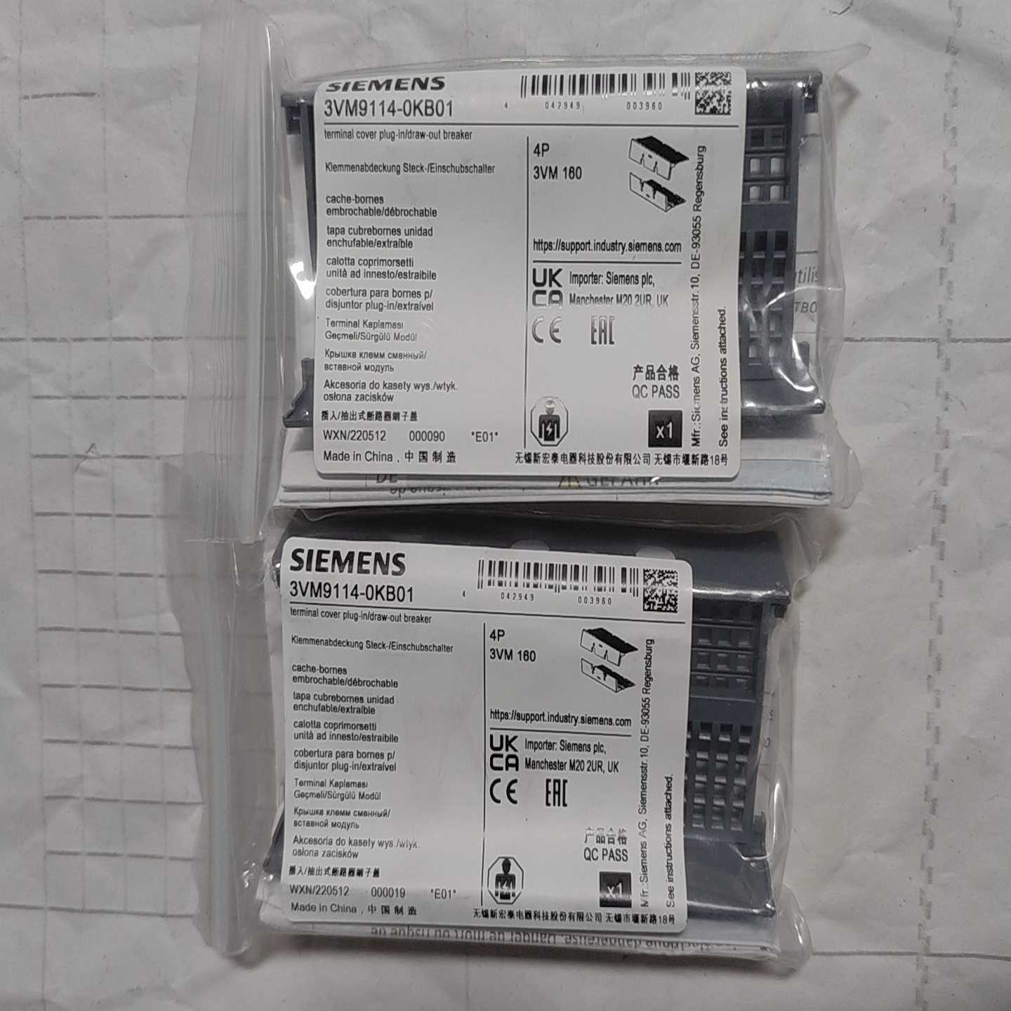 询价~ 3VM9114-0KB01 附件辅助