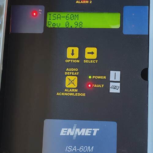 ENMET ISA60M V.0.98 GAS OXYGEN MONITOR TRIED  TESTED