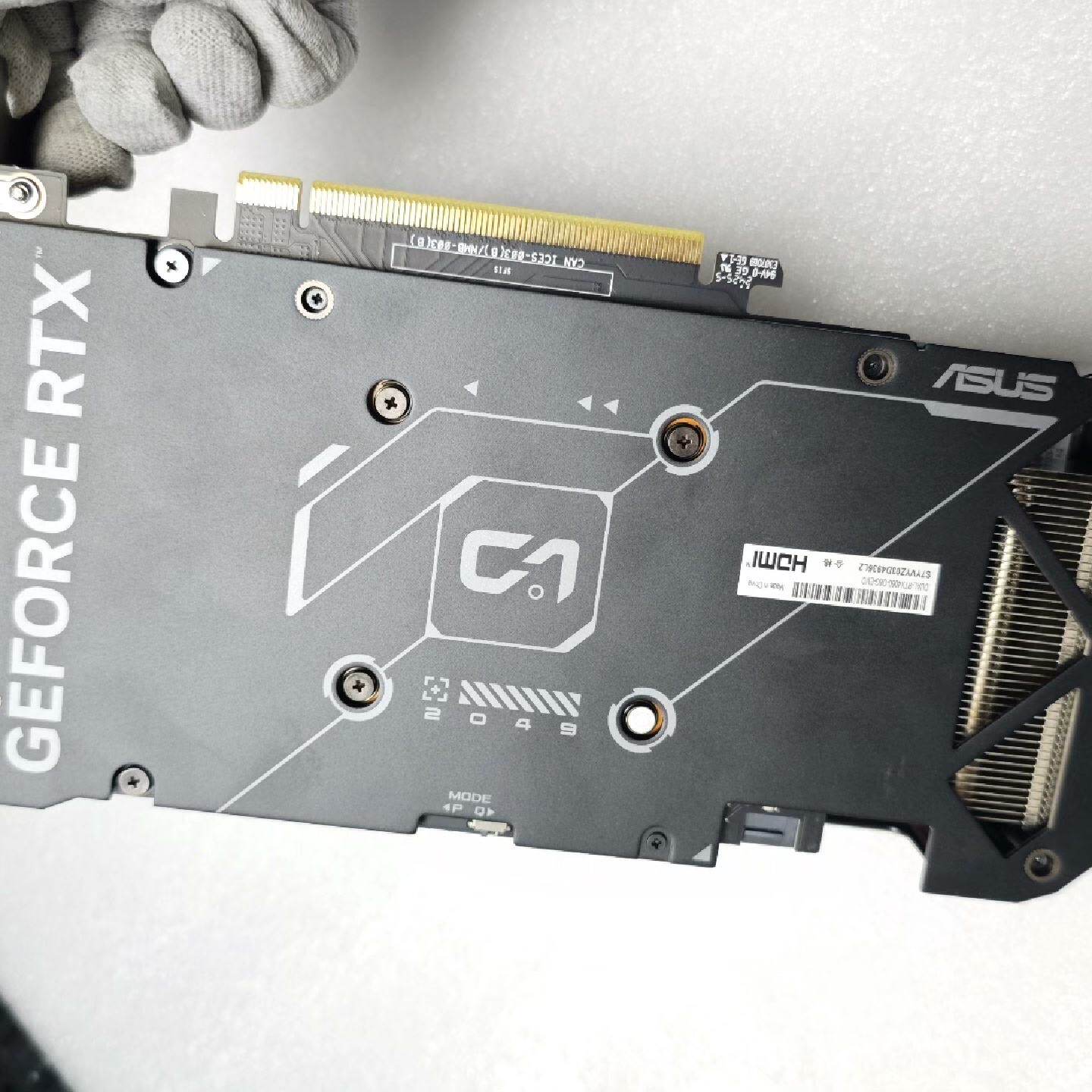 华硕显卡DUAL-RTX4060-08G-EVO 24年10--议价商品