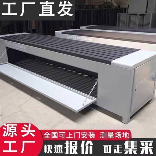 户外保洁员工具箱环卫工休闲座椅多功能箱式储物箱市政保洁箱定制