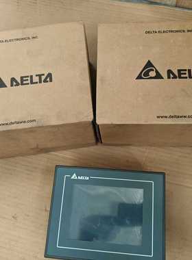 闲置2台台达显示屏DOP-105CQ，24V，全新未使用2台--议价商品