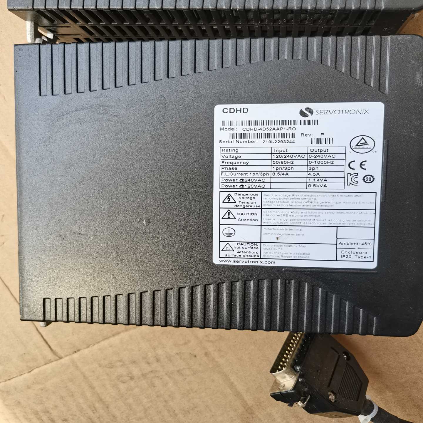 （请询价）高创伺服驱动器CDHD-4D52AAP1
