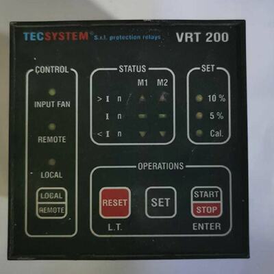 TECSYSTEM VRT 200 PROTECTION RELAY