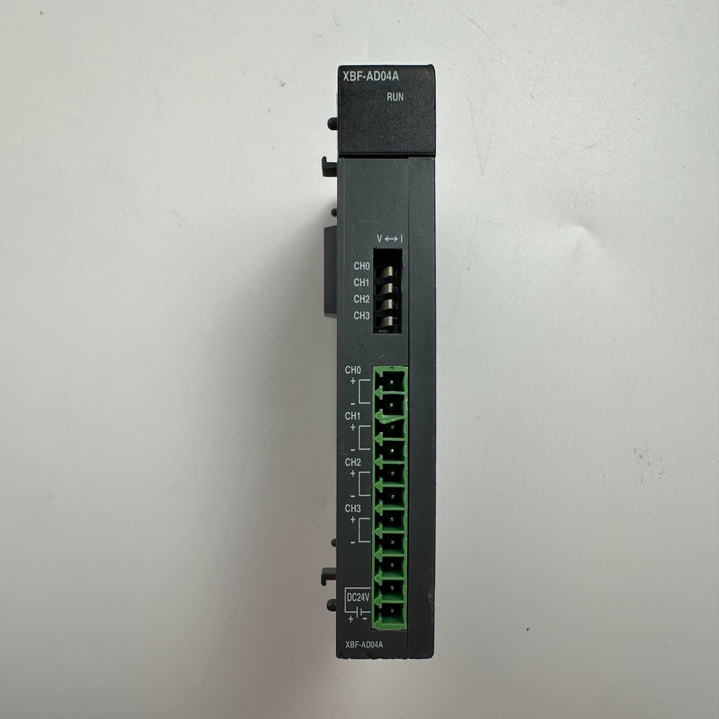 韩国LS产电扩展模块XBF-AD04A，拆机现货实拍，成色一--议价商品