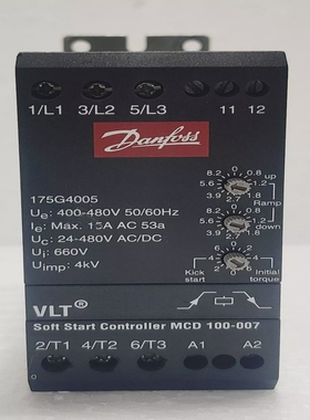 Danfoss175G4005VLTSoftStarterControllerMCD100-007