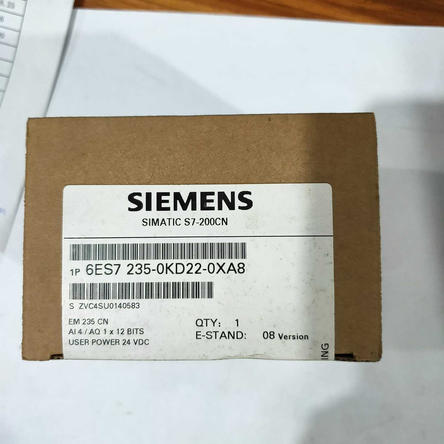 【议价】控制器6ES7235-0KD22-0XA8未拆封适用