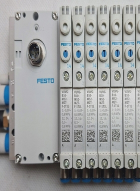 FestoVTUG-10VRPT-B1TQ8LAUCL-Q6S8端口IO-Link阀歧管VU
