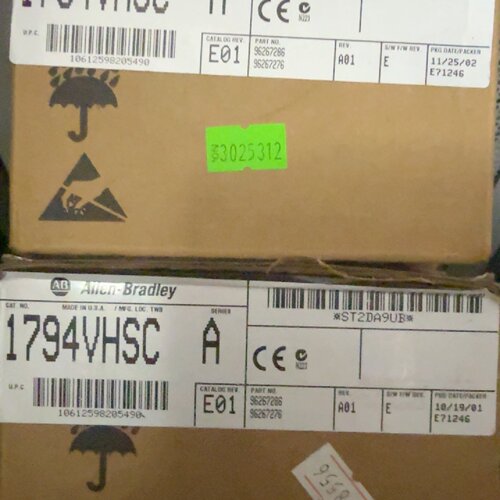 AB罗克韦尔1794VHSC模块原装正品全新带包装型号-询