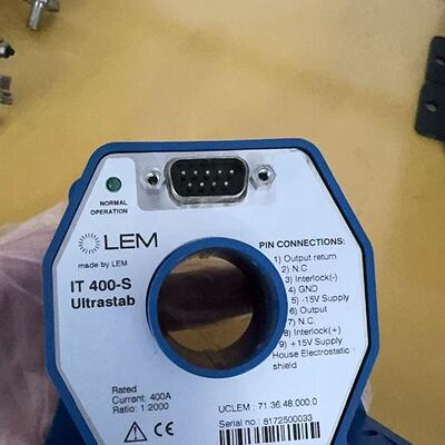 拍前询价：LEMIT400SUltrastab电流传感器