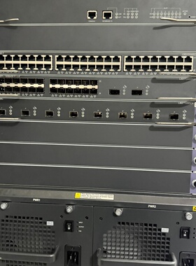 H3CS7506ES核心交换机两台具体配置如下-议价